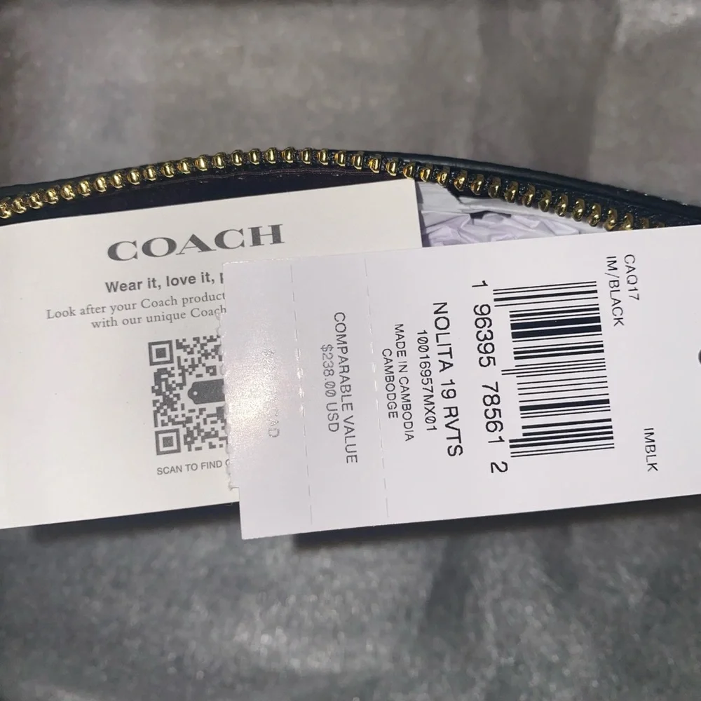 Coach Nolita 19 With Rivets New